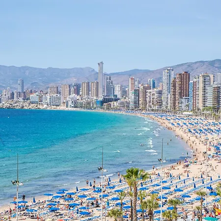 Albatros 14-10 Estudio Levante Beach Benidorm Extérieur photo